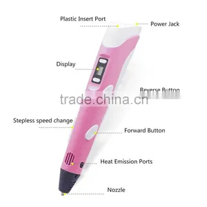 Nozzle Patented 3d Pen 3d Drawing Gift Pen Model V2 thumbnail-3
