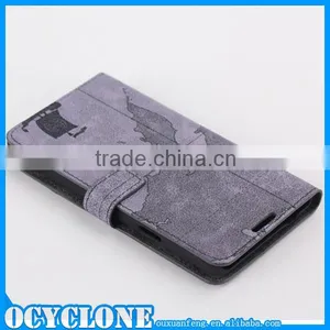 Card Slot Leather Case for Samsung Galaxy Note 4 Mobile Phone thumbnail-1