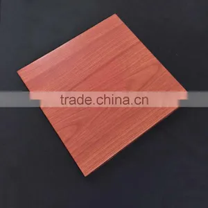 Wood Grain Aluminum Suspended Ceiling Board Home Decoration Ceiling Panel Clip In Ceiling thumbnail-1