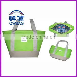 Customized 600D Disposable Thermal Insulated Oxford Polyester Lunch Cooler Bag thumbnail-1