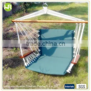Comfortable Single Color Canvas Hanging Chair Swing thumbnail-1