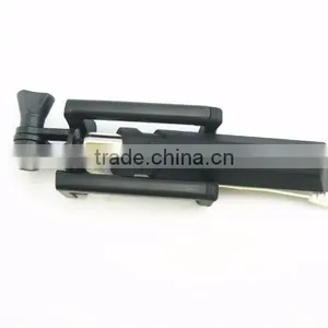 Super Mini Stainless Selfie Stick With Foldable Shape Clip/Wire thumbnail-6