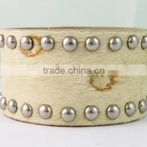 2013 Wholesale Trendy Genuine Leather Bracelet From Guangzhou thumbnail-4