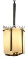 UL & CUL Listed Indoor Acrylic Pendant Light in Bronze thumbnail-1