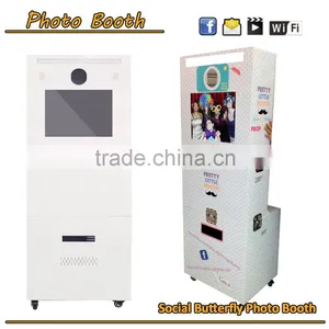 2016 Photo Booth Kiosk/free Standing/custom Made Photo Booth thumbnail-1