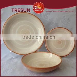 Round Shape High Quality Handpainted 18pcs Dinnerset/dinner Ware/tableware thumbnail-6
