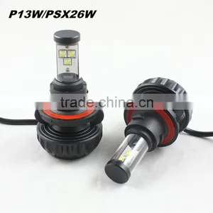 H7 H8 H11 H16 HB3 9005 HB4 9006 PSX24W PSX26W P13W CAR LED Headlight C REE 60W 6000LM 6000k 6500k Diamond White 3S PLUG PLAY thumbnail-1