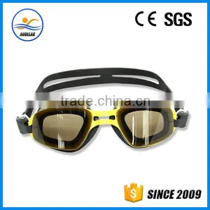 High Quality Childrens Yellow Swimming Goggles thumbnail-1