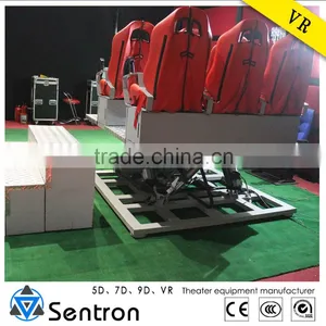 2016 Spring Canton Fair Hot Sale Commercial Use 6 Dof Electric 6 Seats 9d vr Cinema --SCH-VR6 thumbnail-5