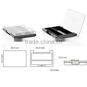Simple Design Rectangular Black Free Sample Palette Eyeshadow thumbnail-2
