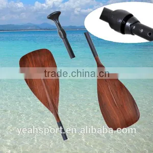 Special Wooden Veneer Stand up Surfing Paddle thumbnail-1