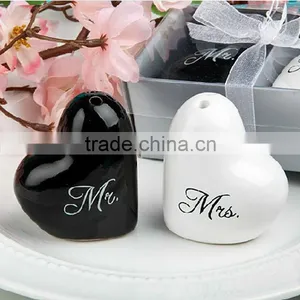 Ceramic Wedding Gifts Salt and Pepper Shaker thumbnail-1