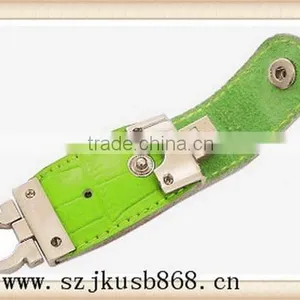 New Arrival Good Quality Pen Driver Leather Usb Memory thumbnail-1