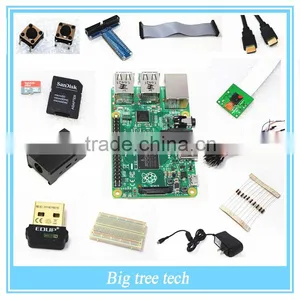 Raspberry Pi 2 Starter Kit--Raspberry Pi 2/B+ / Wi-Fi USB Adapter + Micro 8GB SD Card + Power Supply + Metal Case and Many More thumbnail-1