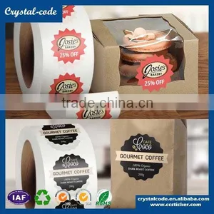 Accept Order Self Adhesive Cold Food Packing Label,private Food Packing Label thumbnail-3