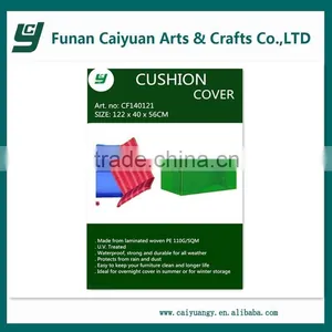 UV and Waterproof Latest Design Custom Printing Garden Sofa Seat Cushion Cover thumbnail-1