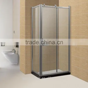 Aluminium Frame Clear Tempered Glass Shower Enclosure thumbnail-3