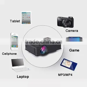 2016 New Arrival 1080P Home Theater Projector UC46 WIFI Pico Projector Cheap Full hd Projector thumbnail-5