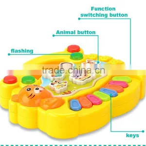 2015 Very Cheap Battery Operated Toy Cartoon Keyboard Music Instrument thumbnail-4