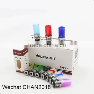 E Cig 510 Drip Tip Wholesale ss and Acrylic Inhaler ADA-DT005 thumbnail-1