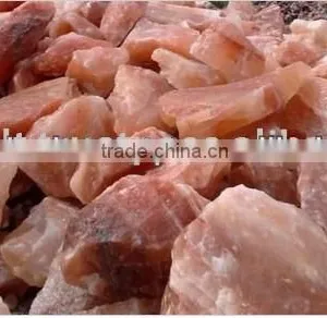 Pakistan Bulk Natural Red Crystal Himalayan Rock Salt Lumps thumbnail-1