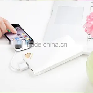 Hot Selling 12V(max) Super Thin 10000mAh Power Bank qc 2.0 Mobile Charger With OEM Power Bank Manufacturer thumbnail-5