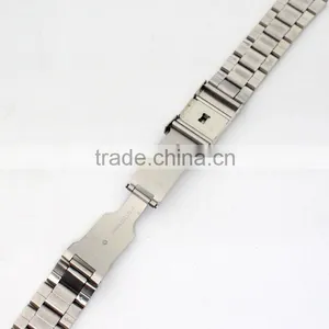 18mm 20mm 22mm 24mm Stainless Steel Replacement Watch Band thumbnail-4