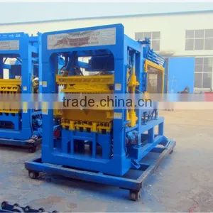 Automatic Hydraulic Concrete Paver Brick Molding Machine for Sale thumbnail-2
