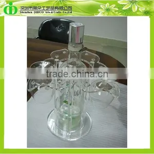 DDW-S018 Chinese Factory Directly Sells Cheap Wine Glass Holder Plate thumbnail-3