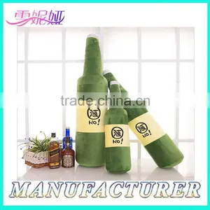 OEM Wholesale Soft Cheap Stuffed Toy Plush Wine Bottle Toys thumbnail-1