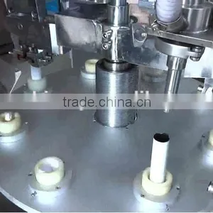 Semi Auto Filling Cutting Ultrasonic Sealing Machine for Plastic Cosmetic Tube With Data and Batch thumbnail-3
