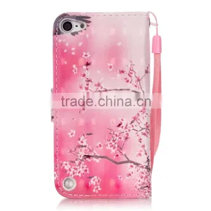 Wallet Leather Case for IPod Touch 5 Cover thumbnail-3