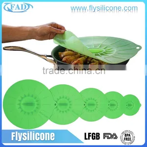 OEM 6pcs Tea Cups & Saucers China Pot Bowl Cover Silicone Suction Lid Sets thumbnail-4