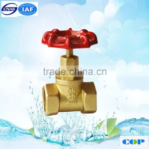 Normal Temperature PN16 Thread Brass Shut off Globe Valve thumbnail-1