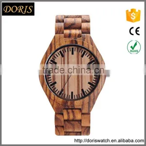 2016 Eco-friendly Wood Quartz Wrist Watch,Wooden Watches Men With Japanese Movement 2035 thumbnail-1