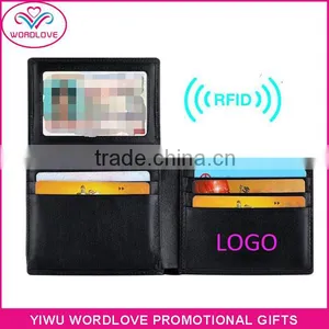 Anti Scan Leather RFID Blocking Wallet Credit Card Protector Holder thumbnail-6