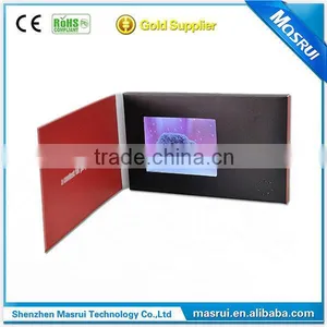 2015 Newest Wedding Decorate LCD Video Wedding Brochure Wedding Invitation thumbnail-2