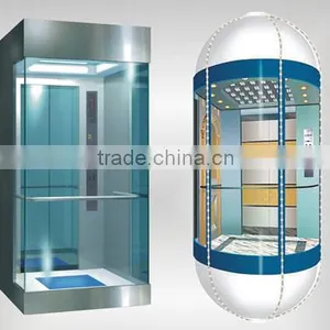 Glass Observation Elevator Panoramic Lift Sightseeing Elevator Capsule Lift thumbnail-1