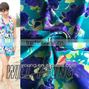 High Quality Floral Print Swimwear Fabric thumbnail-1