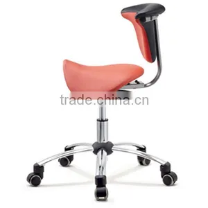 European Design Sensual Salon Stool /fashionable Salon Stool/ Classic Salon Saddle Stool With Beautiful Design Backrest thumbnail-6