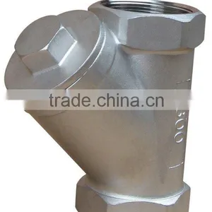 Stainless Steel NPT Female Y Strainer Valves 800PSI thumbnail-1