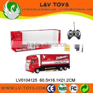 4channel Radio Control Tow Truck Toys With Light thumbnail-1