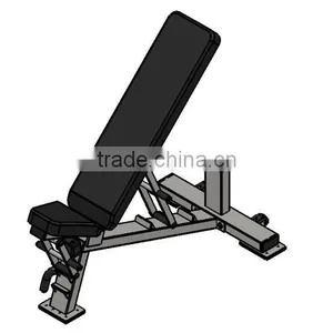 2015 Year New Type Heavy Duty / Crossfit Adjustable Weight Bench thumbnail-1