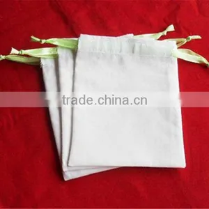 Cotton Drawstring Muslin Favor Bags thumbnail-6