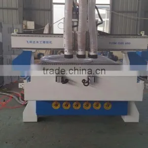 FLDM1325 Cnc Router Machine Cutting Wood With 3 Heads thumbnail-2