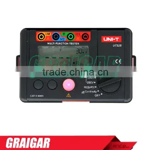 UNI-T UT526 Multi-Functional Electrical Insulation Tester Earth Resistance Meter + 1000V+RCD Tester+Continuity+Vac/dc (4 in 1) thumbnail-1