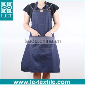 Australian Urban Stylish 100% Cotton Denim Hairdressers Barber Aprons thumbnail-2
