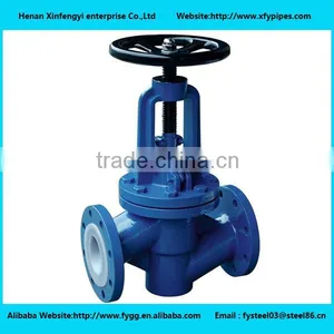 DIN Standard Bellow Seal Globe Valve Drawing thumbnail-3