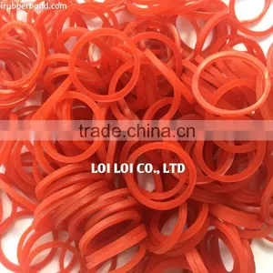 Supply Small Loom Rubber Bands - HOT Cheap Price Small Circular Loom Band Glitter Rubber Band Natural thumbnail-1