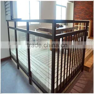 Iron Balcony Aluminium Glass Railings thumbnail-3